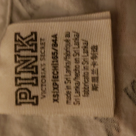 PINK By Victoria Secret light Camo Campus Tshirt RARE - Picture 6 of 6